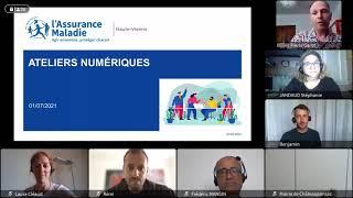 "ACCOMPAGNER sur AMELI" - Les Jeudis de l'Inclusion Numérique en Haute-Vienne #4