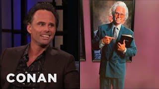 Walton Goggins Had A "Dick Double" On "Righteous Gemstones" | CONAN on TBS