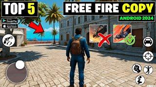 Top 5 Best Offline Games Like Free Fire | Free Fire Copy Games