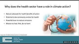 The Role of Medical Education in Mitigating the Climate Crisis on Health and Health Equity