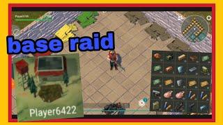 Base Raid Player 6422 opening the entire base and crates Ldoe, Last day on earth Survival 2022