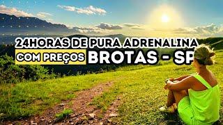 BROTAS em 1 DIA - 2024: Buggy, Tirolesas, Cachoeiras, Natureza, Cultura e Muito +