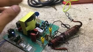 Making a high voltage board 3000 Vdc for Tig and Plasma machine.