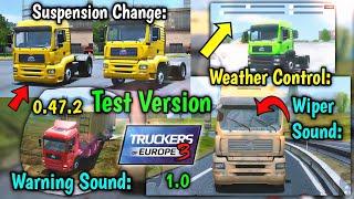 8 New Features! - Latest Update available in Test Version for Truckers of Europe 3 by Wanda