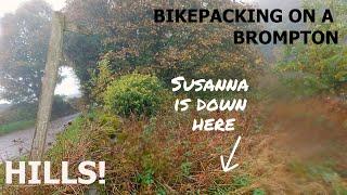 Camping wild again, yay! I took my Brompton to the Peak District. Hills!! Yikes! Chemo FOUR