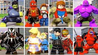 All Character Transformations MOD in LEGO Marvel Super Heroes 2