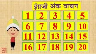 Number | Counting Numbers 1 to 20 for kids | Learn Number counting for child | Number for Kids