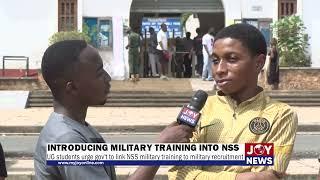 University of Ghana students urge gov't to link NSS military training to military recruitment