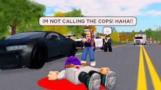 Crazy Lady Shot Me.. She Had Road Rage Problems.. (Roblox)