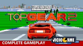  Top Gear 2 (Super Nintendo) Complete Gameplay