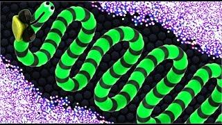 BIGGEST IN SLITHERIO EVER | New Secret Skin - Slither.io Mods Funny Moments