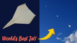 Best Paper Plane Jet - How to Make the World's Best Paper Airplane Easy