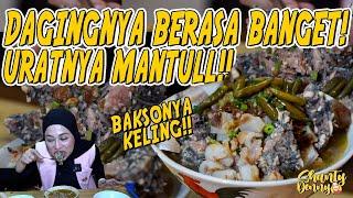 BAKSO UNIK BERWARNA HITAM!! BAKSO KELING MASMIN!!