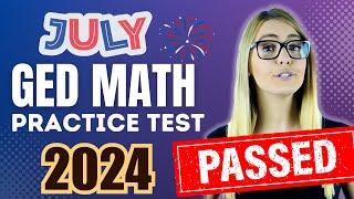 GED MATH 2024 - Pass the GED MATH TEST with EASE