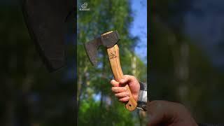 The AX6 Compact Long-Bearded Bushcraft Hatchet: small in size, big on performance 🪓#Hatchet #Axes