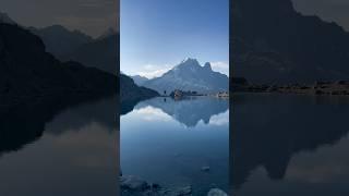 Summer mornings in the mountains #chamonix #lacblanc #mountainviews #hikingviews #bergliebe #france