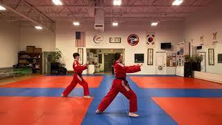 Red Belt Form (Taegeuk Chil Jang)- With Count