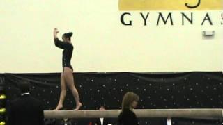 Mary Elle Arduino  1st place Beam at States 2011