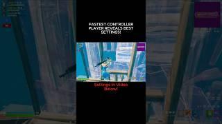 BEST Controller SETTINGS = AIMBOT  #fortnite #shorts