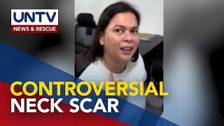 VP Sara clarifies recent video re: attempt to strangle or stab her