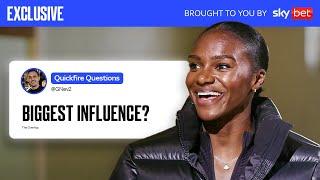 Dina Asher-Smith's 10 Questions with Gary Neville | Overlap Xtra