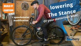 Adding Board-Tracker Style | Motorized Bicycle Project | Bike Berry