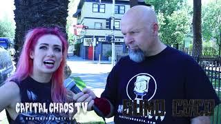 CAPITAL CHAOS TV  - SUMO CYCO chat with Skye Sweetnam aka. Sever