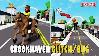 NEW GLITCH/BUG In Brookhaven (Fly & Double Horse) - Roblox