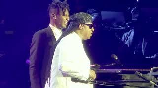 Full: Jon Batiste & Stevie Wonder @ Los Angeles Crypto Arena charity event 2024-12-14