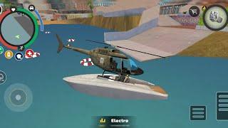 Rope hero gameplay in NR Gaming || in Hindi || boat and helicopter gaming ||