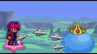 Как убить Короля Слизней бумажными самолётиками [Terraria]