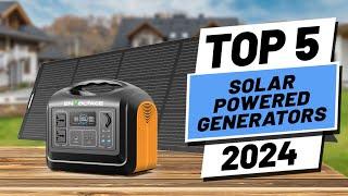 Top 5 BEST Solar Powered Generators in [2024]