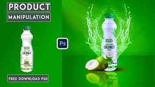 Easy Product manipulation in Photoshop | advertising poster design