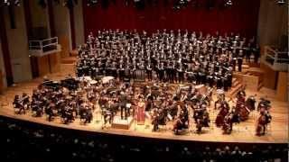 Carmina Burana Carl Orff Volledige uitvoering in De Singel in Antwerpen 2011