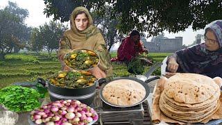 Village Life | Morning to Evening Routine withe Special Palak Shaljam Recipe | Irma's Pakistani vlog