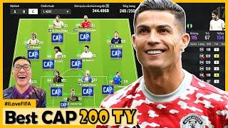 I Love Cầm 200 Tỷ Build Team Color CAPTAIN CAP +5 Mạnh Nhất Cùng Dàn Sao: RONALDO, MESSI & GULLIT