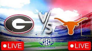 Georgia vs Texas LIVE | NCAAF 2024 | College Football Week 15