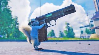 Squirrel With A Gun – Full Game 100% Walkthrough (All Golden Acorns, Outfits, Upgrades)