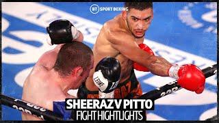 Hamzah Sheeraz v Nicolas Pitto official fight highlights