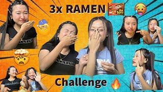 Extreme 3x ramen challenge | Loser gets to eat | Ishika thapa