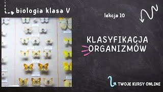 Biologia klasa 5 [Lekcja 10 - Klasyfikacja organizmów]