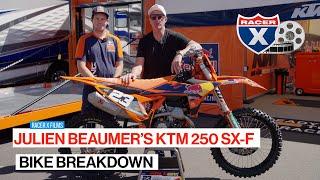 "We Have a Completely New Engine Package." Julien Beaumer's Factory Red Bull KTM Bike Breakdown