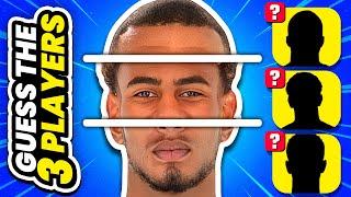 GUESS THE 3 HIDDEN PLAYERS IN ONE PICTURE | QUIZ FOOTBALL TRIVIA 2024