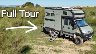 Full Tour - Iveco Daily 4x4 Expedition Vehicle 4WD Off Grid Overland Camper Van Adventure Truck.