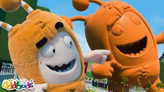 Statue of Slicky  Oddbods | Cartoons For Kids | Funny Cartoon | After School Club