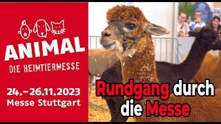 Rundgang über die Animal 2023  Messe Stuttgart