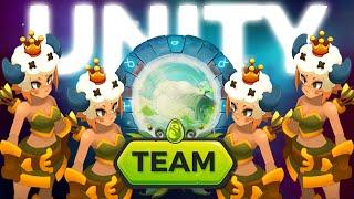 Ma TEAM de 4 sur DOFUS UNITY (FULL KAMAS)