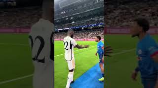 RB Leipzig Openda vs Real Madrid Carvajal as Rudiger came to stop the fight in champions league