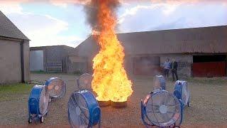 Creating A Fire Tornado | Factomania | Earth Science