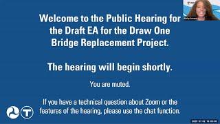 North Station Draw One Bridge Replacement Project - Virtual Public Hearing | January 2, 2025